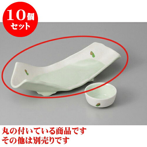 楽天せともの本舗10個セット 刺身 銀彩金箔両上がり刺身鉢 [27.5 x 11 x 6.5cm] | 和食器 刺身 鉢 ボウル 料亭 ホテル 食器 業務用 飲食店 カフェ うつわ 器 おしゃれ かわいい ギフト プレゼント 内祝い 誕生日 贈り物 贈答品 おすすめ 食器セット