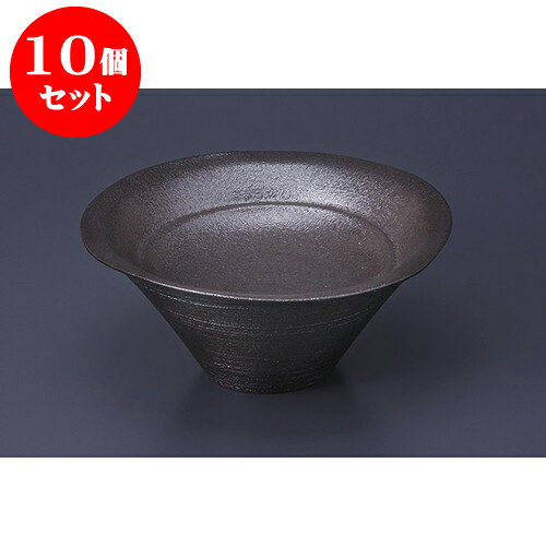 10個セット 向付 炭化黒スタンドプレート大 [18.2 x 8.2cm] | 和食器 鉢 小鉢 ボウル 浅鉢 料亭 ホテル 食器 業務用 飲食店 カフェ うつわ 器 おしゃれ かわいい ギフト プレゼント 内祝い 誕生日 贈り物 贈答品 おすすめ 食器セット