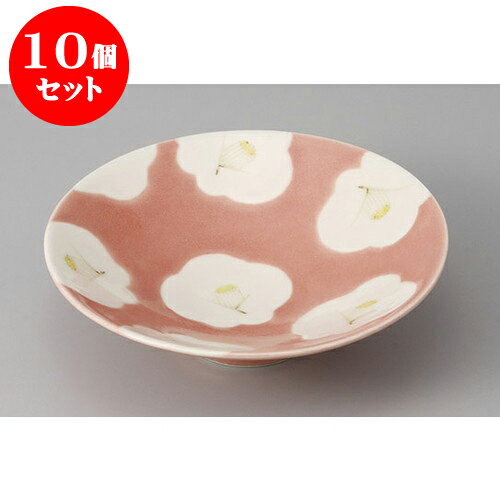 10個セット 向付 有田焼紅釉椿平小鉢 [16 x 4.5cm] | 和食器 鉢 小鉢 ボウル 浅鉢 料亭 ホテル 食器 業務用 飲食店 カフェ うつわ 器 おしゃれ かわいい ギフト プレゼント 内祝い 誕生日 贈り物 贈答品 おすすめ 食器セット