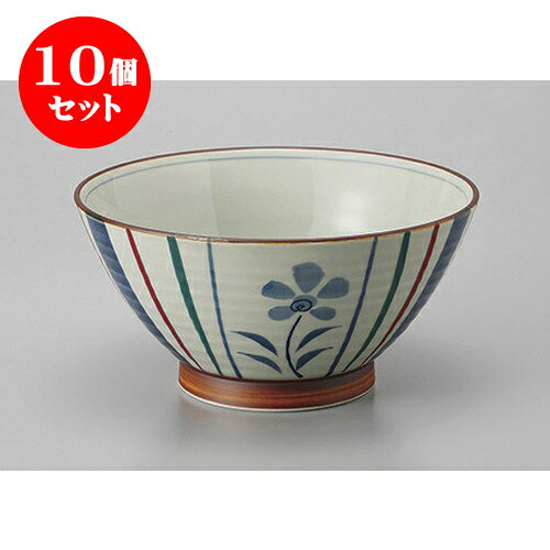 10個セット 丼 有田焼錦十草反丼 [18 x 9cm] | 反丼 どんぶり 丼 ラーメン うどん そば 鉢 はち 盛り鉢 食器 業務用 飲食店 カフェ うつわ 器 おしゃれ かわいい 可愛い ギフト プレゼント 引き出物 内祝い 結婚祝い 誕生日 贈り物 贈答品 おすすめ 食器セット