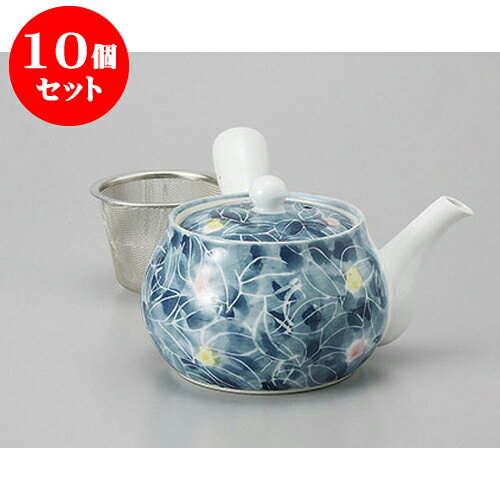 10個セット 急須 木ノ葉(万能茶こし付)急須 [11.4 x 9.5cm 430cc] | ポット 急須 きゅうす 土瓶 お茶 一服 まったり 人気 おすすめ 食器 業務用 飲食店 カフェ うつわ 器 おしゃれ かわいい ギフト プレゼント 引き出物 誕生日 贈り物 贈答品 食器セット