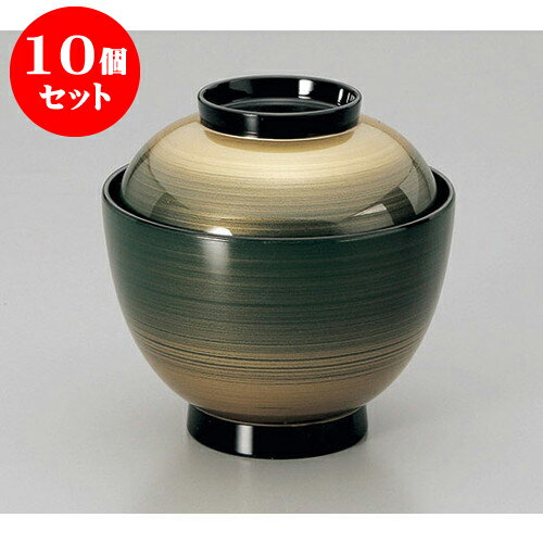 10個セット 汁椀 金/Gカスミ3.4寸玉子吸物椀 [10.1 x 10.1cm] 塗 | 小吹椀 汁椀 お椀 煮物碗 吸物椀 スープ soupcup プレゼント ギフト 結婚祝い 引き出物 内祝い 開店祝い 退職祝い 贈答品 贈り物 人気 通販 おしゃれ かわいい 業務用 飲食店