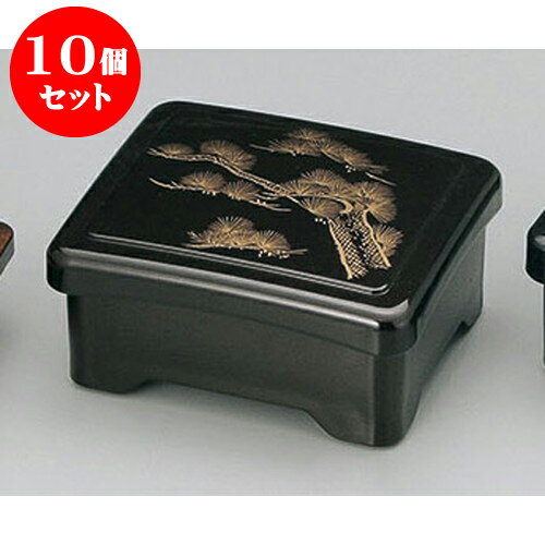 10個セット 重 タメパール松内朱光月丼重 [16.7 x 14.2 x 8cm] 塗 | お重 鰻 天丼 かつ丼 うどん そば 蕎麦 プレゼント ギフト 結婚祝い 引き出物 内祝い 開店祝い 退職祝い 贈答品 贈り物 人気 通販 おしゃれ かわいい 業務用 飲食店