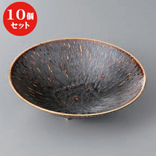 10個セット ☆ 向付 ☆白土孔雀とちり丸皿 [ 17.5 x 4.7cm ] | 和食器 鉢 小鉢 ボウル 浅鉢 料亭 ホテル 食器 業務用 飲食店 カフェ うつわ 器 おしゃれ かわいい ギフト プレゼント 内祝い 誕生日 贈り物 贈答品 おすすめ 食器セット