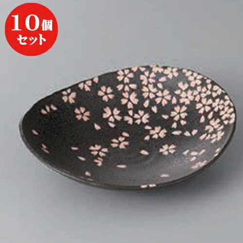 10個セット ☆ 向付 ☆染付桜楕円皿(大) [ 17.5 x 15.2 x 4cm ] | 和食器 鉢 小鉢 ボウル 浅鉢 料亭 ホテル 食器 業務用 飲食店 カフェ うつわ 器 おしゃれ かわいい ギフト プレゼント 内祝い 誕生日 贈り物 贈答品 おすすめ