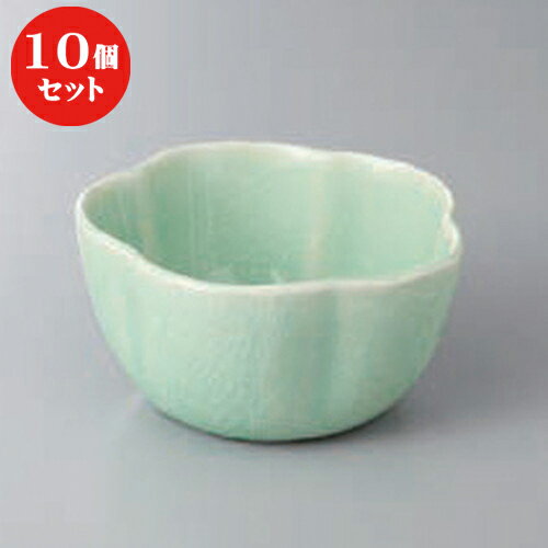 10個セット ☆ 小鉢 ☆灰釉ビードロ梅形深小鉢 [ 10.8 x 5.8cm ] | 小鉢 小 小さい 鉢 ボウル 万能 人気 おすすめ 食器 業務用 飲食店 カフェ うつわ 器 おしゃれ かわいい ギフト プレゼント内祝い 結婚祝い 誕生日 贈り物 贈答品 食器セット