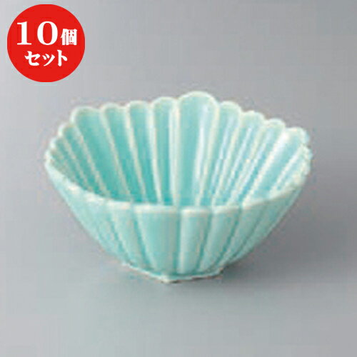 10個セット ☆ 小鉢 ☆マリンブルー菊彫六角小鉢 [ 13.2 x 12.6 x 6cm ] | 小鉢 小 小さい 鉢 ボウル 万能 人気 おすすめ 食器 業務用 飲食店 カフェ うつわ 器 おしゃれ かわいい ギフト プレゼント内祝い 結婚祝い 誕生日 贈り物 贈答品 食器セット