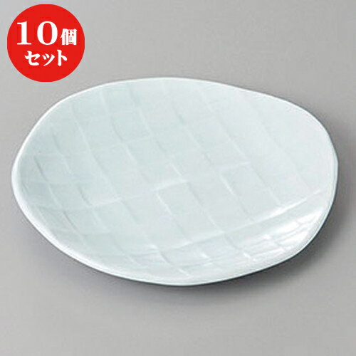 10個セット ☆ 和皿 ☆青磁フルーツ皿 [ 16.3 x 15.1 x 1.8cm ] | 中皿 デザート皿 取り皿 人気 おすすめ 食器 業務用 飲食店 カフェ うつわ ホテル 家庭用 器 SNS 内祝い ギフト プレゼント パーティ 引き出物 誕生日 記念日 贈り物 贈答品 SNS 食器セット