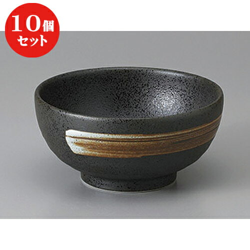 楽天せともの本舗10個セット ☆ 多用碗 ☆白刷毛天目4.5丼 [ 14.3 x 7cm ] | 多用丼 サラダ 麺類 スープ 食器 業務用 飲食店 カフェ うつわ 器 おしゃれ かわいい お洒落 可愛い ギフト プレゼント 引き出物 内祝い 結婚祝い 誕生日 贈り物 贈答品 おすすめ 食器セット