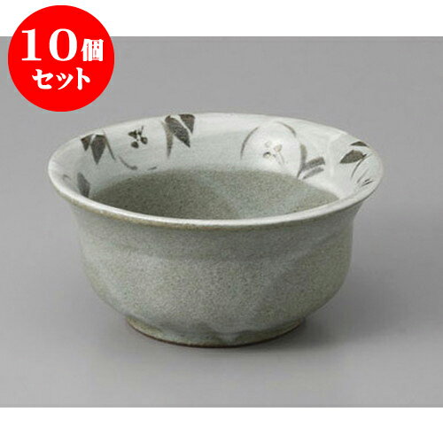 10個セット 組小鉢 唐津椿丸小鉢(小) [10.5 x 5.2cm] | 小鉢 中鉢 ボウル ボール 食器 業務用 飲食店 カフェ うつわ 器 おしゃれ かわいい お洒落 可愛い ギフト プレゼント 引き出物 内祝い 結婚祝い 誕生日 贈り物 贈答品 おすすめ 取り皿 食器セット