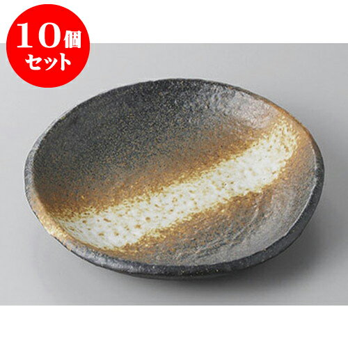 10個セット 和皿 黒備前風5.0丸皿 [15.3 x 2.5cm] | 取り皿 フルーツ皿 菓子皿 食器 業務用 飲食店 カフェ うつわ 器 おしゃれ かわいい お洒落 可愛いギフト プレゼント 引き出物 内祝い 結婚祝い 誕生日 贈り物 贈答品 おすすめ 人気 食器セット
