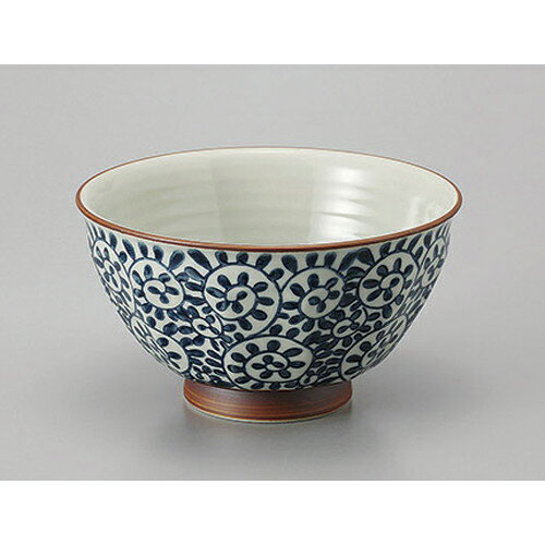 丼 有田焼タコ唐草　面取り丼(中) [16 x 9cm] | お好み丼 丼ぶり カフェ丼 鉢 ラーメン そば うどん ボ..