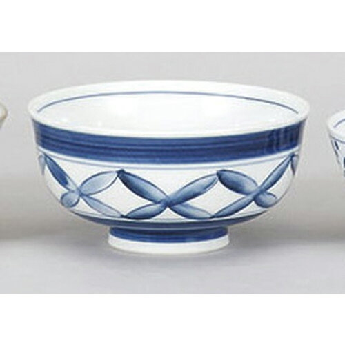 汁椀 呉須巻七宝汁碗 [12.2 x 6cm] 強化 | ちゃわん お茶碗 飯碗 ご飯茶碗 白米 人気 おすすめ 食器 業..