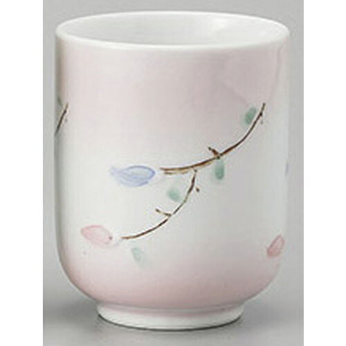 組湯呑 花日和湯呑(小)ピンク [6 x 7.7cm 150cc] | ゆのみ 湯呑 湯飲み 一服 お茶 人気 おすすめ 食器 業務用 飲食店 カフェ うつわ 器..