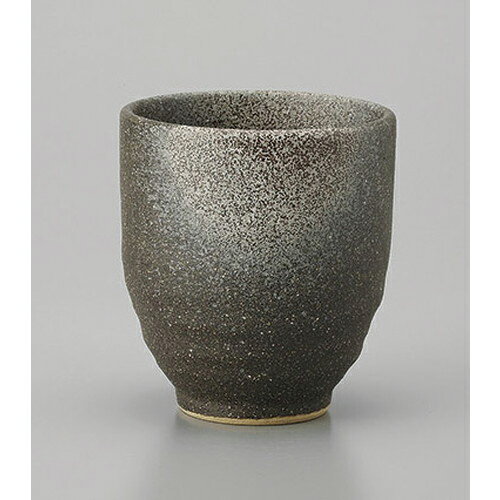 長湯呑 黒伊賀風長湯呑 [7.5 x 8.5cm] | ゆのみ 湯呑 湯飲み 一服 お茶 人気 おすすめ 食器 業務用 飲..