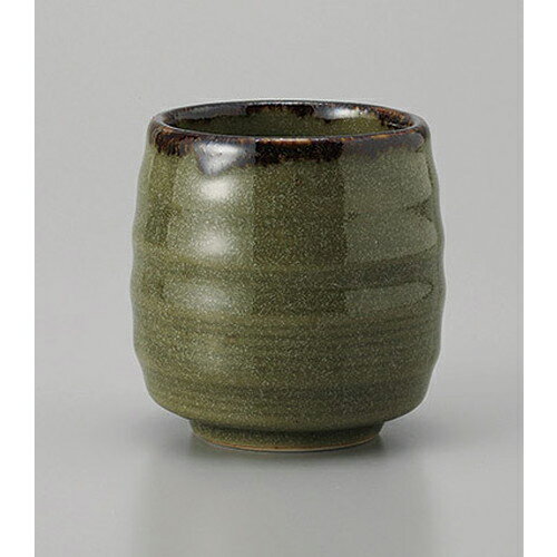 長湯呑 唐津湯呑 [6.2 x 7cm] | ゆのみ 湯呑 湯飲み 一服 お茶 人気 おすすめ 食器 業務用 飲食店 カフ..