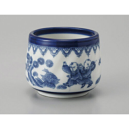 千茶 唐子ネジ厚口湯呑 [7.5 x 6cm] | 湯呑 湯のみ せん茶 千茶 一服 人気 おすすめ 食器 業務用 飲食..