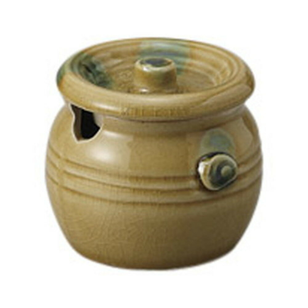 調味料入 黄貫入 薬味入黄2号 [9.5 x 8.5cm 300cc] 【料亭 旅館 和食器 飲食店 業務用】