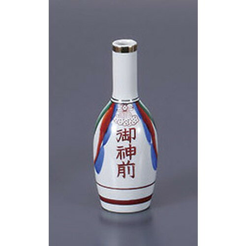 神具 錦5.5並神酒 [15.4cm] 【仏具 神具 供養 お墓 仏壇 お盆 お彼岸】