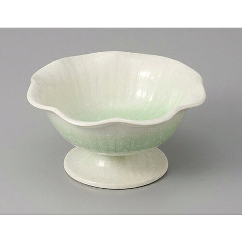 小鉢 春雪グリーン高台鉢 [12.5 x 6cm] 土物 | 小鉢 小 小さい 鉢 ボウル 万能 人気 おすすめ 食器 業務用 飲食店 カフェ うつわ 器 おしゃれ かわいい ギフト プレゼント内祝い 結婚祝い 誕生日 贈り物 贈答品