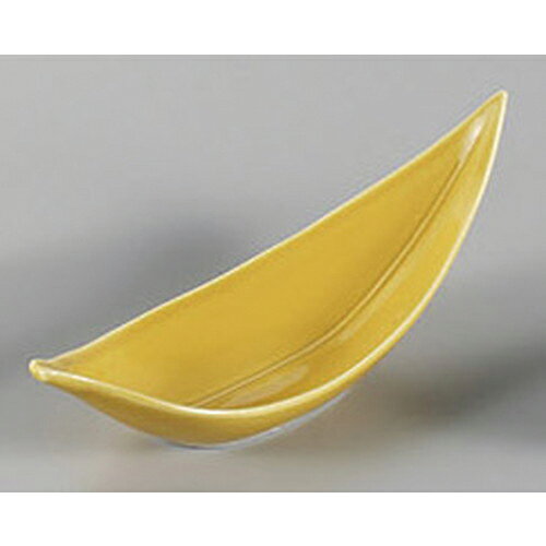 せともの本舗の5個セット 珍味 黄交趾笹葉珍味 [15.5 x 5.5 x 5.5cm] | 珍味 小付け 小鉢 小皿 お漬物 薬味入れ おすすめ 人気 食器 業務用 飲食店 カフェ うつわ 器 おしゃれ かわいい お洒落 可愛い ギフト プレゼント 引き出物 内祝い 結婚祝い 誕生日 贈り物 贈答品 食器セット｜アングル2