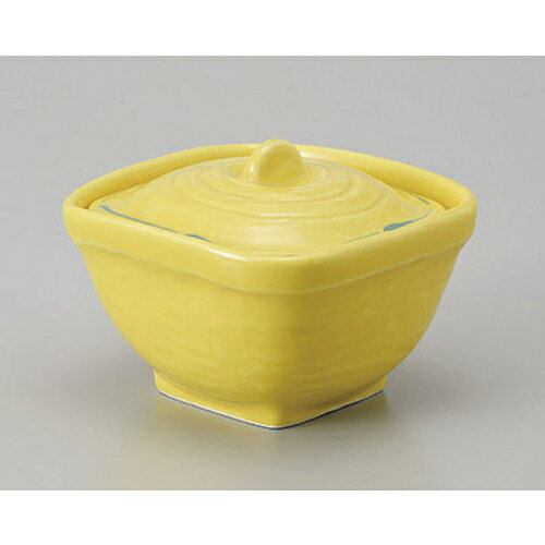 蓋物・小吸椀 黄輝角煮物碗 [10 x 10 x 7.5cm] 強化 | 煮物 料亭 旅館 割烹 碗 人気 おすすめ 食器 業..