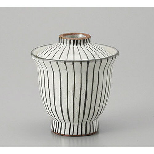 蓋物・小吸椀 粉引十草小吸碗 [8.5 x 9.5cm] | 小吹椀 汁椀 お椀 煮物碗 吸物椀 プレゼント ギフト 結婚祝い 引き出物 内祝い 開店祝い 退職祝い せともの 瀬戸物 贈答品 贈り物 人気 通販 おしゃれ かわいい 業務用 飲食店