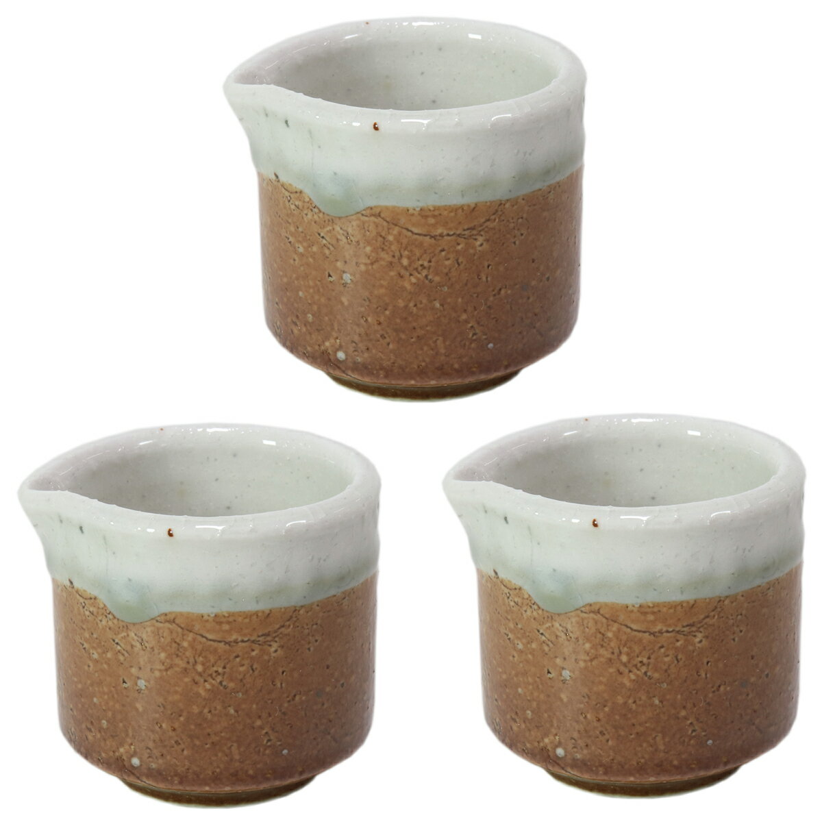 3個セット 洋陶単品 ビードロピッチャー(小) [4.5 x 4 x 4cm 25cc] | ソース 入れ ドレッシング サラダ..