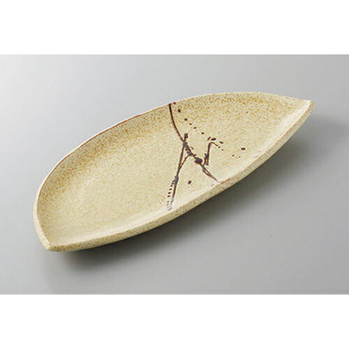 樂天商城 - 焼物皿 黄結晶半月皿 [27.2 x 12.5 x 2.3cm] | 焼き物皿 ステーキ皿 サンマ 焼き魚 食器 業務用 飲食店 カフェ うつわ 器 おしゃれ かわいい お洒落 ギフト プレゼント 引き出物 内祝い 結婚祝い 誕生日 贈り物 贈答品 おすすめ 人気