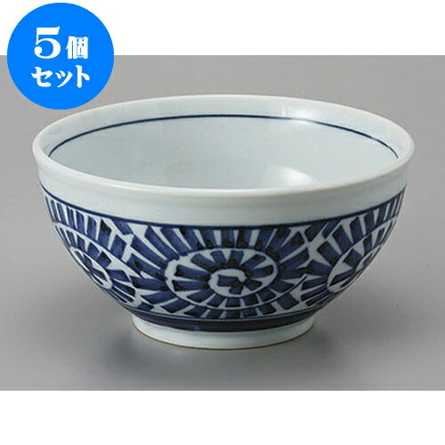 5個セット 丼 タコ唐草多用丼 [15.7 x 8cm] | お好み丼 丼ぶり カフェ丼 鉢 ラーメン そば うどん ボウル 食器 業務用 飲食店 カフェ うつわ 器 おしゃれ かわいい ギフト プレゼント 誕生日 贈り物 贈答品 食器セット