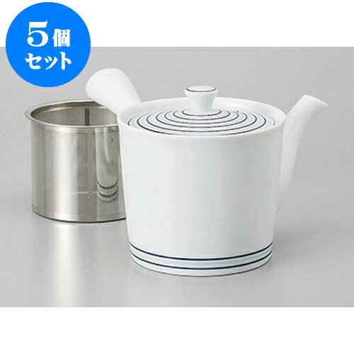 5個セット 有田焼急須 有田焼白磁渦SS中急須 [10.5 x 10.5cm 425cc] | ポット 急須 きゅうす 土瓶 お茶 一服 まったり 人気 おすすめ 食器 業務用 飲食店 カフェ うつわ 器 おしゃれ かわいい ギフト プレゼント 引き出物 誕生日 贈り物 贈答品 食器セット