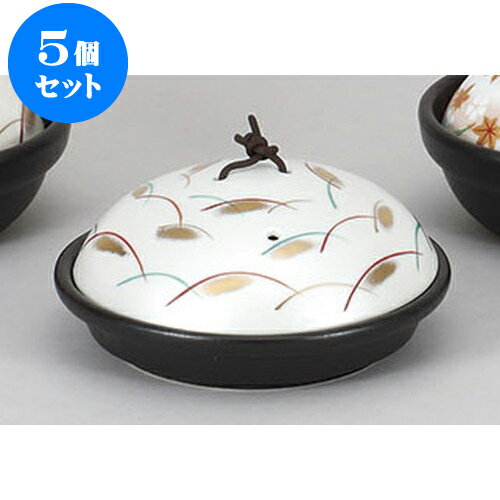 5個セット 陶板 黒釉花遊び陶板 [17 x 7cm] | 人気 おすすめ 食器 洋食器 業務用 飲食店 カフェ うつわ 器 おしゃれ かわいい ギフト プレゼント 誕生日 贈答品 食器セット 食器セット