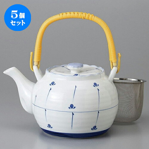 5個セット 有田土瓶 /めばえ8号土瓶 [ 1500cc ] | ポット 急須 土瓶 お茶 大きい 一服 まったり 人気 おすすめ 食器 業務用 飲食店 カフェ うつわ 器 おしゃれ かわいい ギフト プレゼント 引き出物 誕生日 贈り物 贈答品 食器セット