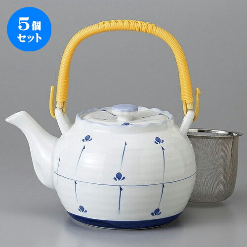 5個セット 有田土瓶 /めばえ4号土瓶 [ 720cc ] | ポット 急須 土瓶 お茶 大きい 一服 まったり 人気 おすすめ 食器 業務用 飲食店 カフェ うつわ 器 おしゃれ かわいい ギフト プレゼント 引き出物 誕生日 贈り物 贈答品 食器セット