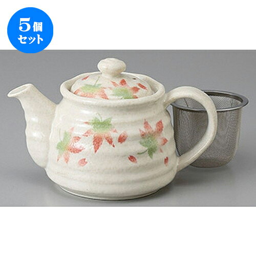 5個セット☆ ポット ☆花春秋2.5合ポットカゴアミ [ 450cc ] | 人気 おすすめ 食器 洋食器 業務用 飲食店 カフェ うつわ 器 おしゃれ かわいい ギフト プレゼント 誕生日 贈答品 食器セット 食器セット