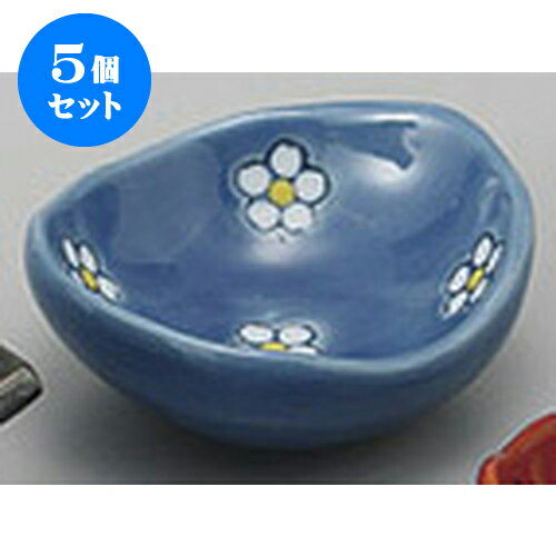 5個セット 珍味 梅小紋楕円豆皿(B) [5.7 x 5.1 x 2.3cm] | 珍味 小付け 小鉢 小皿 お漬物 薬味入れ おすすめ 人気 食器 業務用 飲食店 カフェ うつわ 器 おしゃれ かわいい お洒落 可愛い ギフト プレゼント 引き出物 内祝い 結婚祝い 誕生日 贈り物 贈答品 食器セット