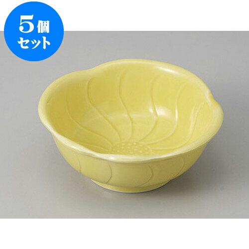 5個セット 松花堂 イエロー梅小鉢 [11.5 x 11.2 x 4.5cm] | 小鉢 小 小さい 鉢 ボウル 万能 人気 おすすめ 食器 業務用 飲食店 カフェ うつわ 器 おしゃれ かわいい ギフト プレゼント内祝い 結婚祝い 誕生日 贈り物 贈答品 食器セット