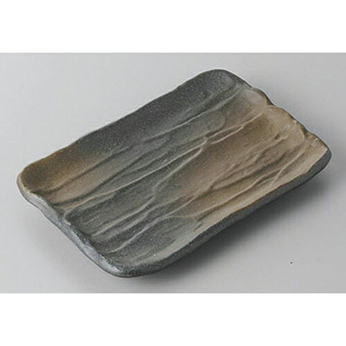 銘々皿 黒伊賀風茶吹16cm取皿 [16 x 11 x 2cm] | 取り皿 取皿 中皿 和皿 和食器 食器 業務用 飲食店 カフェ うつわ 器 おしゃれ かわいい ギフト プレゼント 引き出物 内祝い 結婚祝い 誕生日 贈り物 贈答品 おすすめ 人気