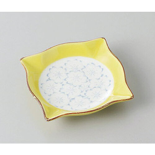 10個セット 小皿 有田焼黄さくら角小皿 [8 x 8 x 1.5cm] | 小皿 取り皿 人気 おすすめ 食器 業務用 飲食店 小さいお皿 カフェ うつわ 器 おしゃれ かわいい ギフト プレゼント 引き出物 誕生日 贈り物 贈答品 SNS 便利 内祝い 開店祝 普段使い 引っ越し祝い 食器セット setomono-11298105 せともの本舗 サンプル画像2