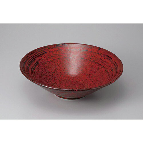大鉢 盛鉢 赤天目流し8.0反丼 24.5 x 8cm 盛り鉢 盛鉢 万能 取り鉢 おすすめ 食器 業務用 飲食店 カフェ うつわ 器 おしゃれ かわいい お洒落 可愛い おしゃれ かわいい お洒落 可愛い