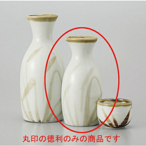 徳利 乳白ススキ大徳利酒器 [7 x 16cm 310cc] | 徳利 熱燗 冷酒 お酒 日本酒 バー bar 晩酌 人気 おす..