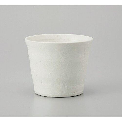 ロックカップ 古代釉ロックグラス(白) [9.3 x 7.6cm 270cc] 土物 | ロックカップ ロック 焼酎カップ 焼..