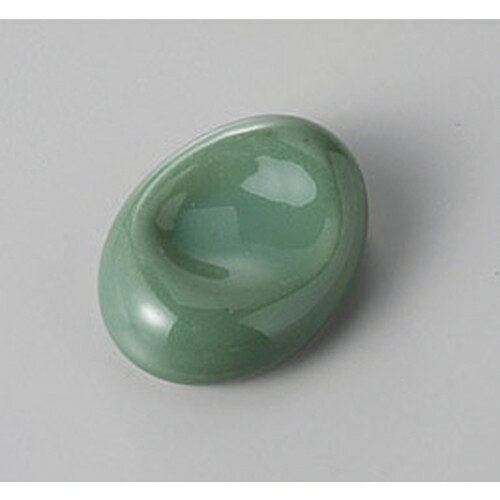 Other - 箸置 グリーン豆(大)箸置 [4.2 x 3 x 1.7cm] | 箸置き 箸置 はしおき 箸 カトラリー 食器 業務用 飲食店 カフェ うつわ 器 おしゃれ かわいい お洒落 ギフト プレゼント 引き出物 内祝い 結婚祝い 誕生日 贈り物 贈答品