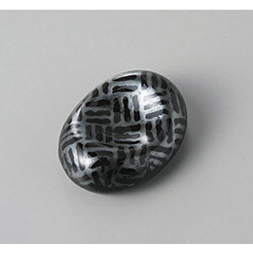 箸置 黒銀彩　市松箸置 [4.5 x 3.5 x 2cm] | 箸置き 箸置 はしおき 箸 カトラリー 食器 業務用 飲食店 カフェ うつわ 器 おしゃれ かわいい お洒落 ギフト プレゼント 引き出物 内祝い 結婚祝い 誕生日 贈り物 贈答品