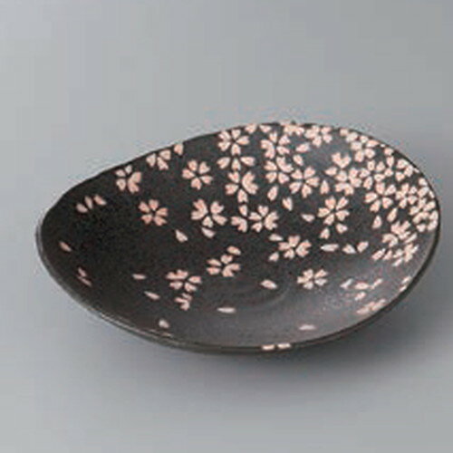Oval Dishes - ☆ 向付 ☆染付桜楕円皿(大) [ 17.5 x 15.2 x 4cm ] | 和食器 鉢 小鉢 ボウル 浅鉢 料亭 ホテル 食器 業務用 飲食店 カフェ うつわ 器 おしゃれ かわいい ギフト プレゼント 内祝い 誕生日 贈り物 贈答品 おすすめ