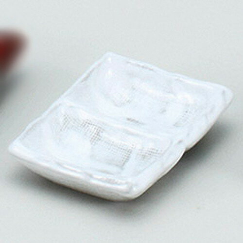 ☆ そば用品 ☆うのふミニ二品皿 [ 9.2 x 6.8 x 2.2cm ] | そば 蕎麦 めん 麺 おすすめ 人気 食器 業務用..