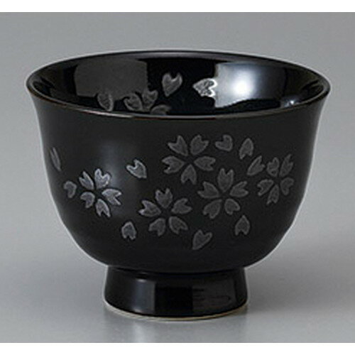 ☆ 千茶 ☆銀彩桜高台煎茶 [ 9.2 x 7.6cm 180cc ] | 湯呑 湯のみ せん茶 千茶 一服 人気 おすすめ 食器 業務用 飲食店 カフェ うつわ 器 おしゃれ かわいい ギフト プレゼント 引き出物 誕生日 贈り物 贈答品