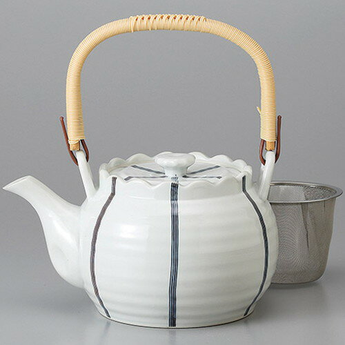 有田土瓶 /有田焼ラインU付6号土瓶 [ 14 x 11.5cm 850cc ] | ポット 急須 土瓶 お茶 大きい 一服 まっ..