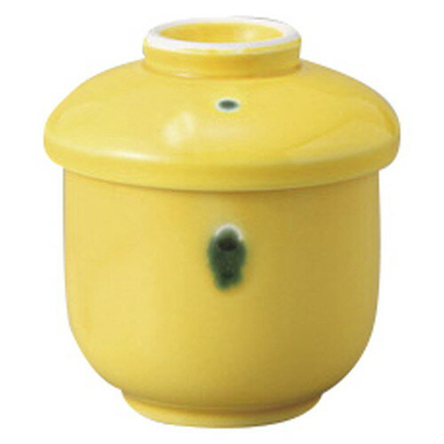 黄輝むし碗 [ 6.8 x 8.5cm 160cc ] | 茶碗蒸し ちゃわんむし 蒸し器 寿司屋 碗 むし碗 食器 業務用 飲食店 おしゃれ かわいい ギフト プレゼント 引き出物 誕生日 贈り物 贈答品