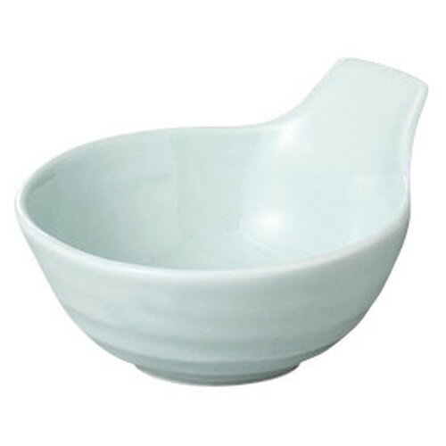 青白磁手付呑水 [ 13.7 x 11.8 x 7cm ] [ 呑水 ] | 和食 飲食店 旅館 料亭 業務用